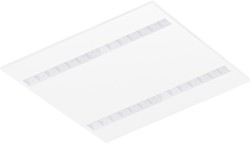 Pragmalux LED Paneel Optic witte reflector 60x60cm 26-36W 3550-4750lm 3000K-3500K-4000K 3CCT CRI>90 UGR<16 wit RAL9003 + Philips driver