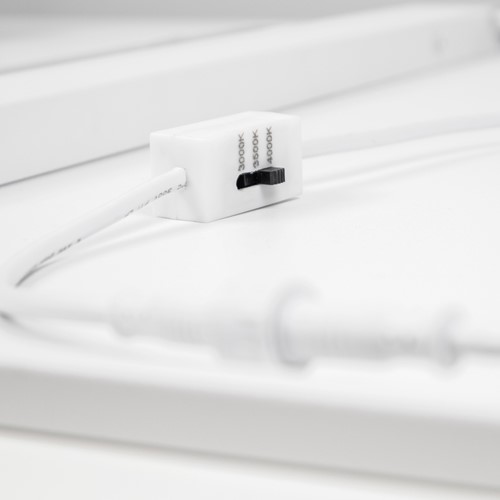 Pragmalux LED Paneel Optic zwarte reflector 60x60cm 26-36W 3200-4400lm 3000K-3500K-4000K 3CCT CRI>90 UGR<16 wit RAL9003 + Philips driver-6