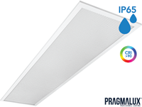Pragmalux LED Paneel 30x120cm Sigma G2 IP65 CRI>90 26-37W 5000K-6500K 2-CCT 3700-5300lm UGR<19 +Driver (2x28W/2x36W)