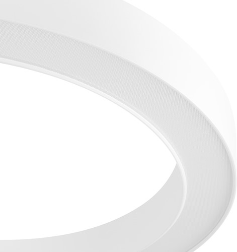 Pragmalux LED Pendelarmatuur Circo Ø1200mm Prisma direct/indirect 56-112W 5300-11200lm 3CCT 3000-3500-4000K  CRI90 UGR<19 Wit - DALI+ pendelset 3m-3
