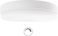 Pragmalux LED Plafonnière / Wandarmatuur Dura-S Wit Ø270 IP64 IK10 4,5-8W 450-850lm 3000K-3500K-4000K 3-CCT Fase dimbaar