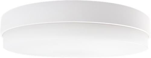 Pragmalux LED Plafonniere / Wandarmatuur Dura-M Wit 340 IP64 IK10 8-18W 750-2075lm 2200K-2700K 2-CCT