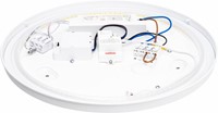 Pragmalux LED Plafonnière / Wandarmatuur Polo G3 IP64 18W 3000K-6000K 3-CCT 1550-1700lm Ø360 (1x26W) +PIR sensor-4