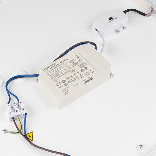 Pragmalux LED Plafonnière / Wandarmatuur Polo G3 IP64 40W 3000K-6000K 3-CCT 3500-3900lm Ø500 (1x42W) fase dimbaar-5