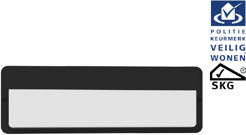 Pragmalux LED Portiek Port-M PKVW IP66 IK10 24-42V AC/DC 2,75-5W 295-570lm 3000K-4000K 2-CCT-11
