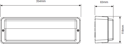 Pragmalux LED Portiek Port-M PKVW IP66 IK10 2,75-5W 295-570lm 3000K-4000K 2-CCT DALI noodverlichting 1H autotest-2