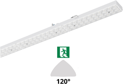 Pragmalux PRX-Line LED module HO 1528mm dipswitch 75-22W 12900-3785lm 4000K 120D Philips noodverlichting 3h 600lm