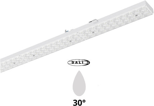 Pragmalux PRX-Line LED module HO 1528mm 75W 12900lm 4000K 30D gr. DALI