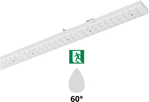 Pragmalux PRX Retroline LED-module RIDI-VLSG-5 60-32W 9150-4880lm 6500K 60D noodverlichting 3h 600lm