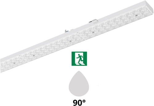 Pragmalux PRX-Line LED module 1528mm 32-60W 4489-9150lm 3000K 90 noodverlichting 3h 600lm