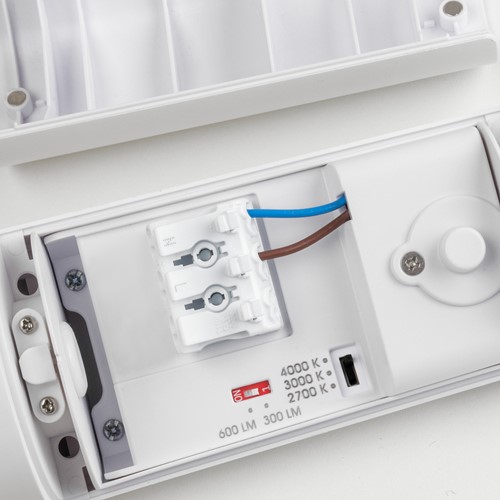 Pragmalux LED Spiegelarmatuur Spigo IP44 IK10 900mm 5-8,5W 480-870lm 2700K-3000K-4000K 3-CCT wit RAL9003 fase dimbaar-4