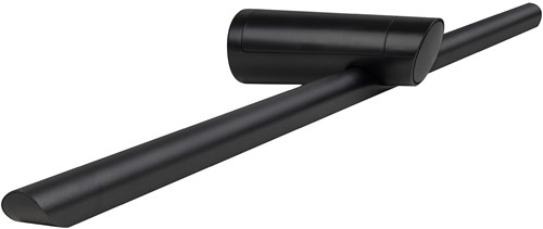 Pragmalux LED Spiegelarmatuur Spigo IP44 IK10 600mm 4-6,5W 300-550lm 2700K-3000K-4000K 3-CCT zwart RAL9011 fase dimbaar-1