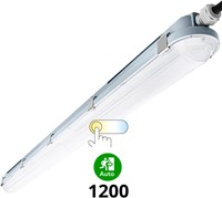 Pragmalux LED TL Waterdicht Armatuur Hermes IP66 120cm 35W 3000K-6000K 2700-5000lm (2x36W) +Nood 1uur zelftest