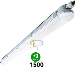 Pragmalux LED TL Waterdicht Armatuur Hermes IP66 150cm 30-53W 3000K-6000K 3-CCT 4150-7700lm 5x2,5mm Doorvoerbedrading (2x58W) + Noodmodule 1uur zelftest
