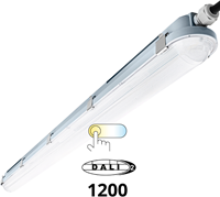 Pragmalux LED TL Waterdicht Armatuur Hermes IP66 120cm 35W 3000K-6000K 3-CCT 5000lm 5x2,5mm Doorvoerbedrading (2x36W) DALI
