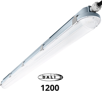 Pragmalux LED TL Waterdicht Armatuur Hermes IP66 120cm 35W 4000K 5100lm (2x36W) DALI-6