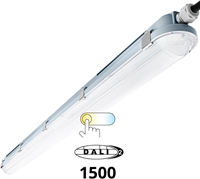 Pragmalux LED TL Waterdicht Armatuur Hermes IP66 150cm 53W 3000K-6000K 3-CCT 7700lm 5x2,5mm Doorvoerbedrading (2x58W) DALI-8