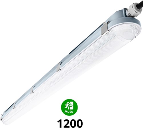Pragmalux LED TL Waterdicht Armatuur Hermes IP66 120cm 35W 4000K 5100lm (2x36W) +Noodmodule 1uur zelftest-6