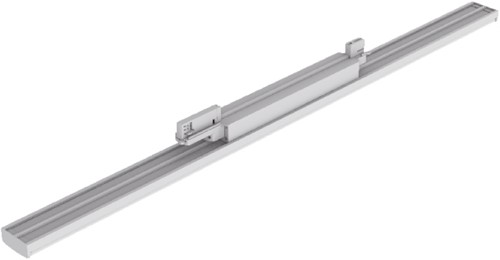 Pragmalux LED 3-Fase Railarmatuur Arda 115x6,5cm Linear Lens 48W 3000K 4657-6575lm 60 wit incl. driver Dip Switch-2