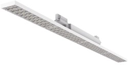 Pragmalux LED 3-Fase Railarmatuur Arda 115x6,5cm Linear Lens 48W 3000K 4657-6575lm 30 wit incl. driver Dip Switch