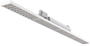 Pragmalux LED 3-Fase Railarmatuur Arda 115x6,5cm Linear Lens 48W 3000K 4657-6575lm 90 wit incl. driver Dip Switch