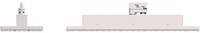 Pragmalux LED 3-Fase Railarmatuur Arda 56x19cm Paneel Lens 50-70W 3000K 7279-10191lm 60 zwart incl. driver Dip Switch-3