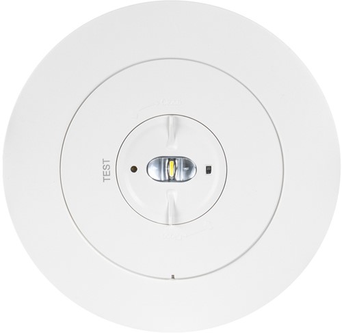 Pragmalux DOT PLUS inbouw Noodverlichting 2,4W 280-330lm 1uur Zelftest wit-1