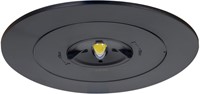 Pragmalux DOT PLUS inbouw Noodverlichting 2,4W 280-330lm 1uur Zelftest zwart-8