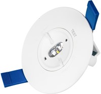 Pragmalux DOT PLUS inbouw Noodverlichting 2,4W 280-330lm 1uur Zelftest wit-4