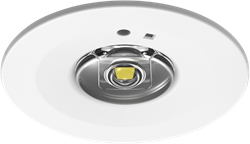 Pragmalux DOT Inbouw Noodverlichting 1W 120-130lm LifePO4 1uur Zelftest Wit