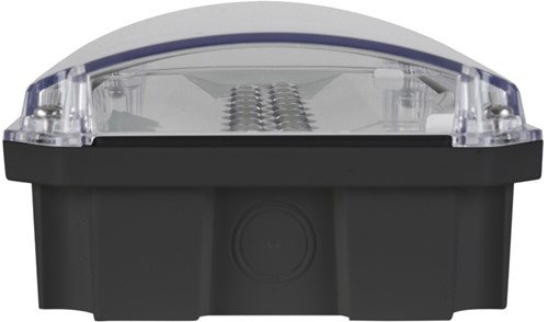 Pragmalux Norma vluchtroute noodarmatuur zelf test 3,5W 150lm IP66 IK10 opbouw, continu, niet continu, ISO 7010 en NEN-EN 1838. Zichtbaar 20 meter. Nood bedrijf LiFePO4 1h zwart-3