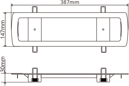 Pragmalux PICTO Inbouwframe Zwart-1