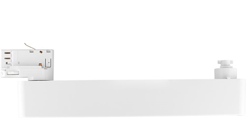 Pragmalux Notra track noodverlichting 4.8W 250lm 6500K LiFePO4 6.4V 1500mAh 1uur zelf en manuele test 2-in-1 wit RAL9003-1