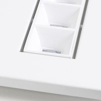 Pragmalux LED Bandrasterarmatuur Optic transparant reflector 145x1720mm 26-36W 3600-4800lm 3000K-3500K-4000K 3CCT CRI>90 UGR<16 wit RAL9003 + Philips driver + plenum-4