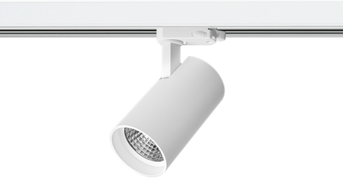 Pragmalux LED 3-Fase Railspot Piccolo 15W 4000K CRI>90 33D 1561lm Wit - Fase Dimbaar