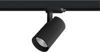 Pragmalux LED 3-Fase Railspot Piccolo 15W 2700K CRI>90 33D 1393lm Zwart - Fase Dimbaar