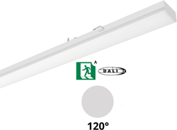 Pragmalux PRX-Line LED module 1528mm 60 W 8235lm 5000K 120D opaal DALI +noodmodule 1uur zelftest