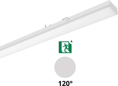 Pragmalux PRX  Retroline LED-module ZUMTOBEL ZX2-T5 60-32W max 7650-4080Lm 3000K 120D opal +noodmodule 1uur zelftest