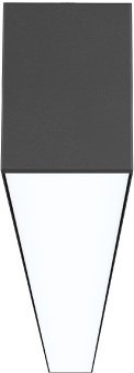 Pragmalux Skyline 1,5m 12,5-44W 1500-5500lm 2CCT 3000-4000K prisma zwart RAL9005 met track adaptor-4