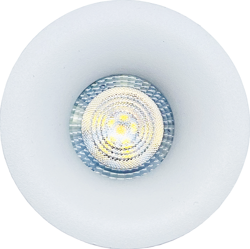 Pragmalux Inbouwspot Nero Rond wit RAL9003 - Incl. GU10 Fitting-1