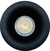 Pragmalux Inbouwspot Nero Rond Zwart RAL9004 - Incl. GU10 Fitting-1