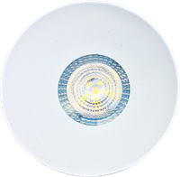 Pragmalux Inbouwspot Vita Rond wit RAL9003 - Incl. GU10 Fitting-1