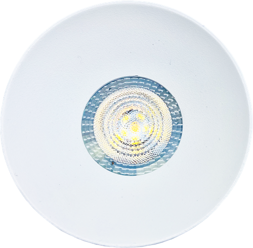 Pragmalux Inbouwspot Vita Rond wit RAL9003 - Incl. GU10 Fitting-1