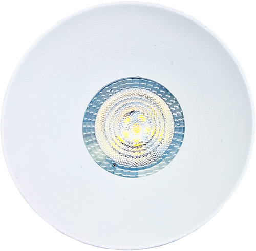 Pragmalux Inbouwspot Vita Rond wit RAL9003 - Incl. GU10 Fitting-2