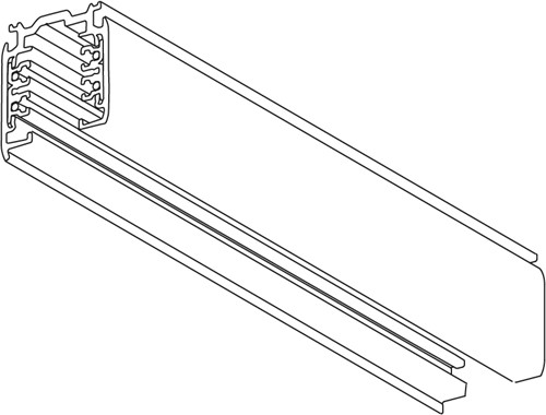 PRX 3-Fase DALI Rail 2M Vierkant Grijs 230V/400V 16A-6