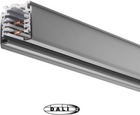 PRX 3-Fase DALI Rail 1M Vierkant Grijs 230V/400V 16A