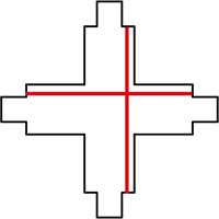 PRX 3-Fase Rail Kruis Koppelstuk Zwart-1