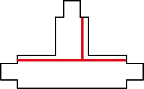 PRX 3-Fase Rail T-Koppelstuk Wit Links Type 1-2