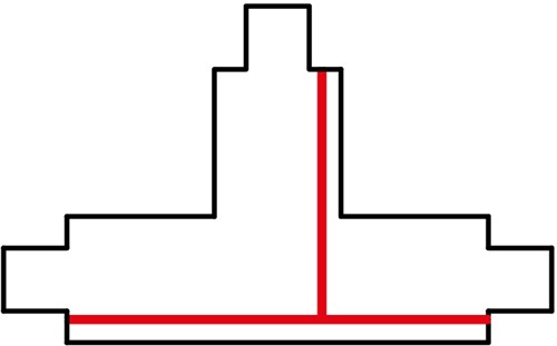 PRX 3-Fase Rail T-Koppelstuk Wit Rechts Type 1-2