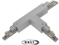 PRX 3-Fase DALI Rail T-Koppelstuk Grijs Rechts Type 2